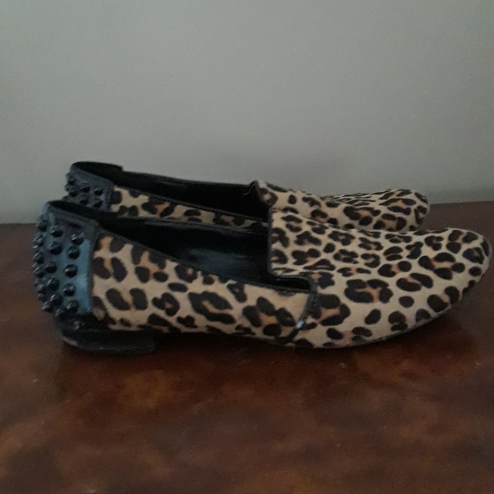 Nine West Leopard Print Flats